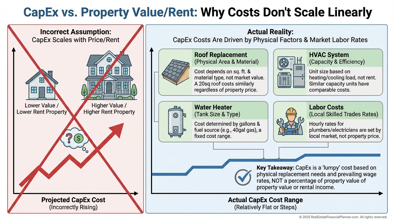 Why CapEx Doesn’t Scale With Rent