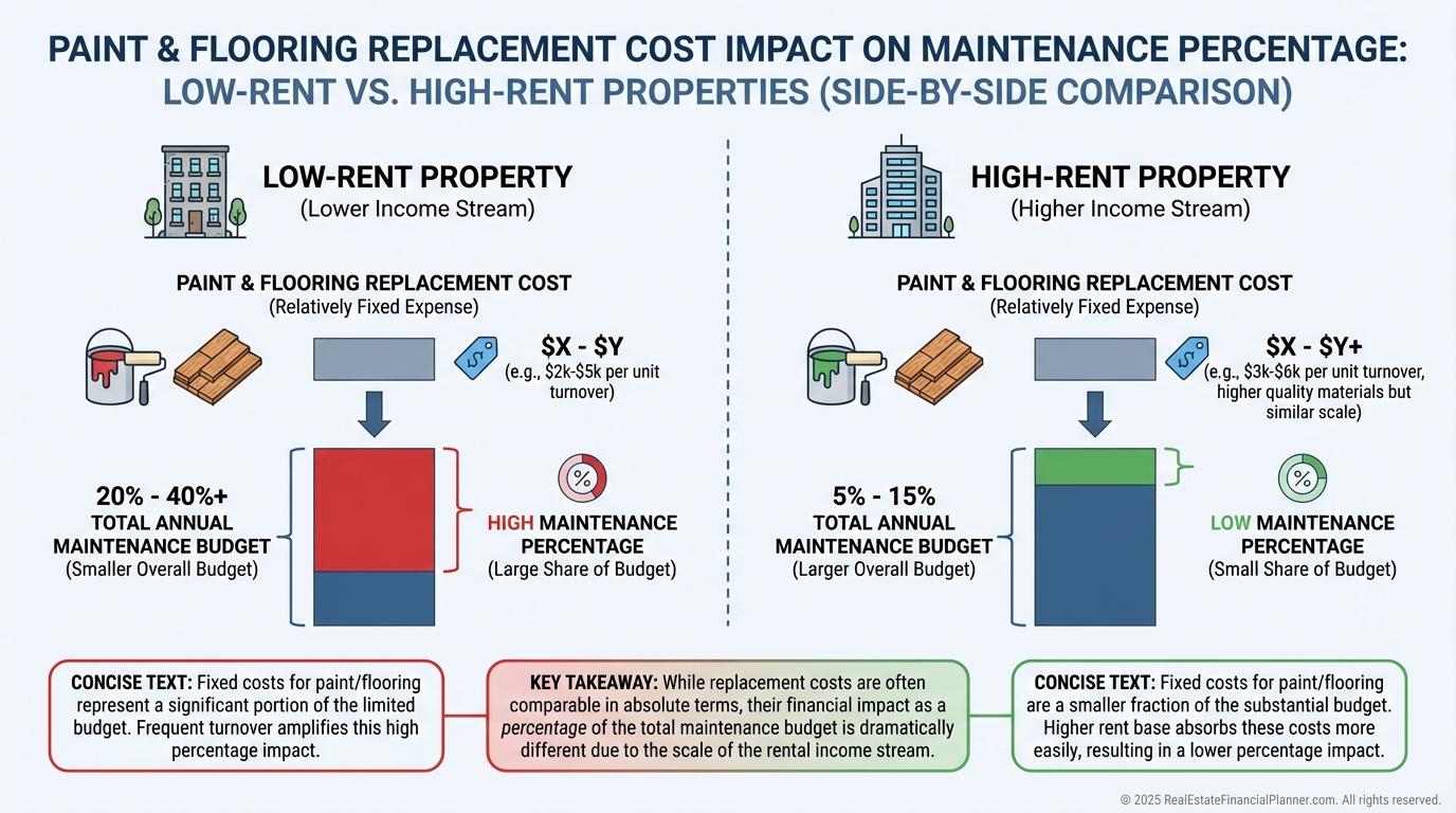 Paint and Flooring Cost Impact Example