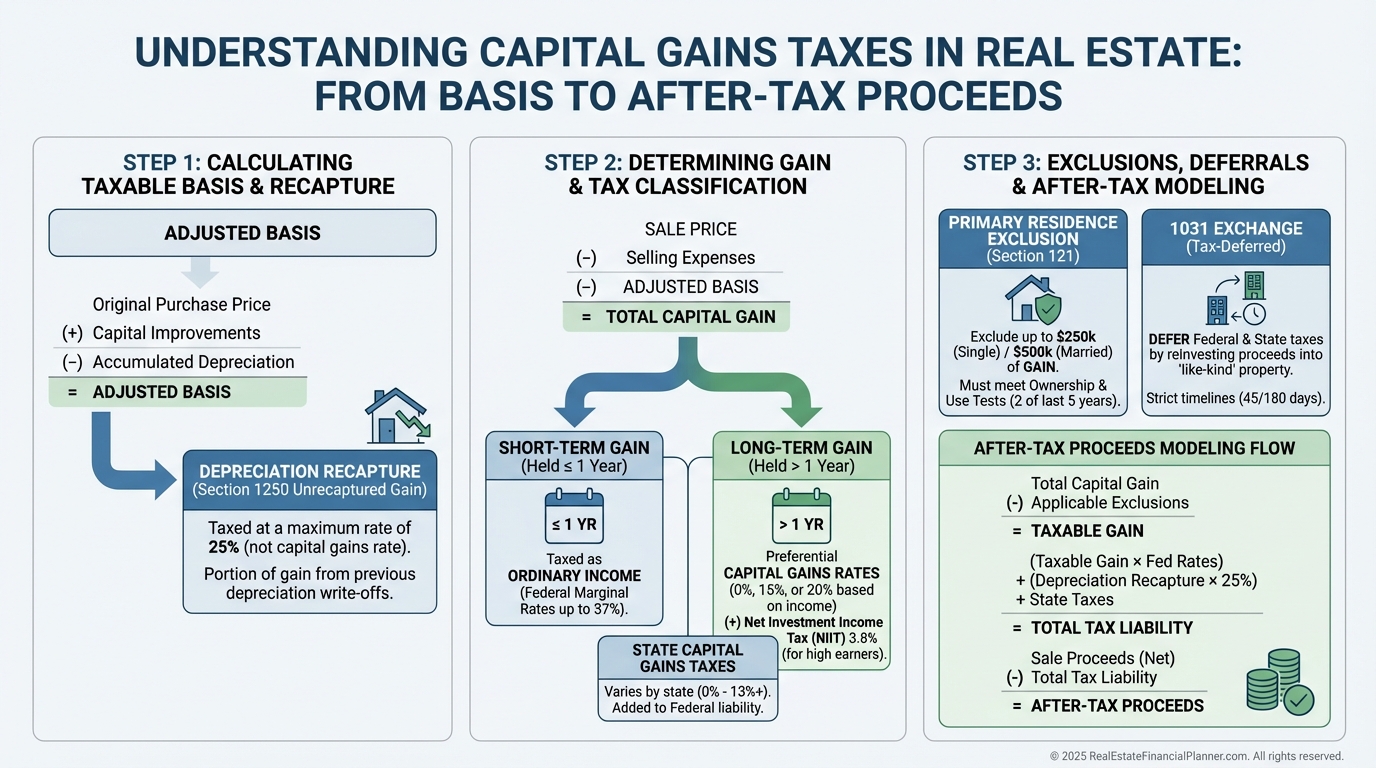 Capital Gains Taxes for Real Estate Investors