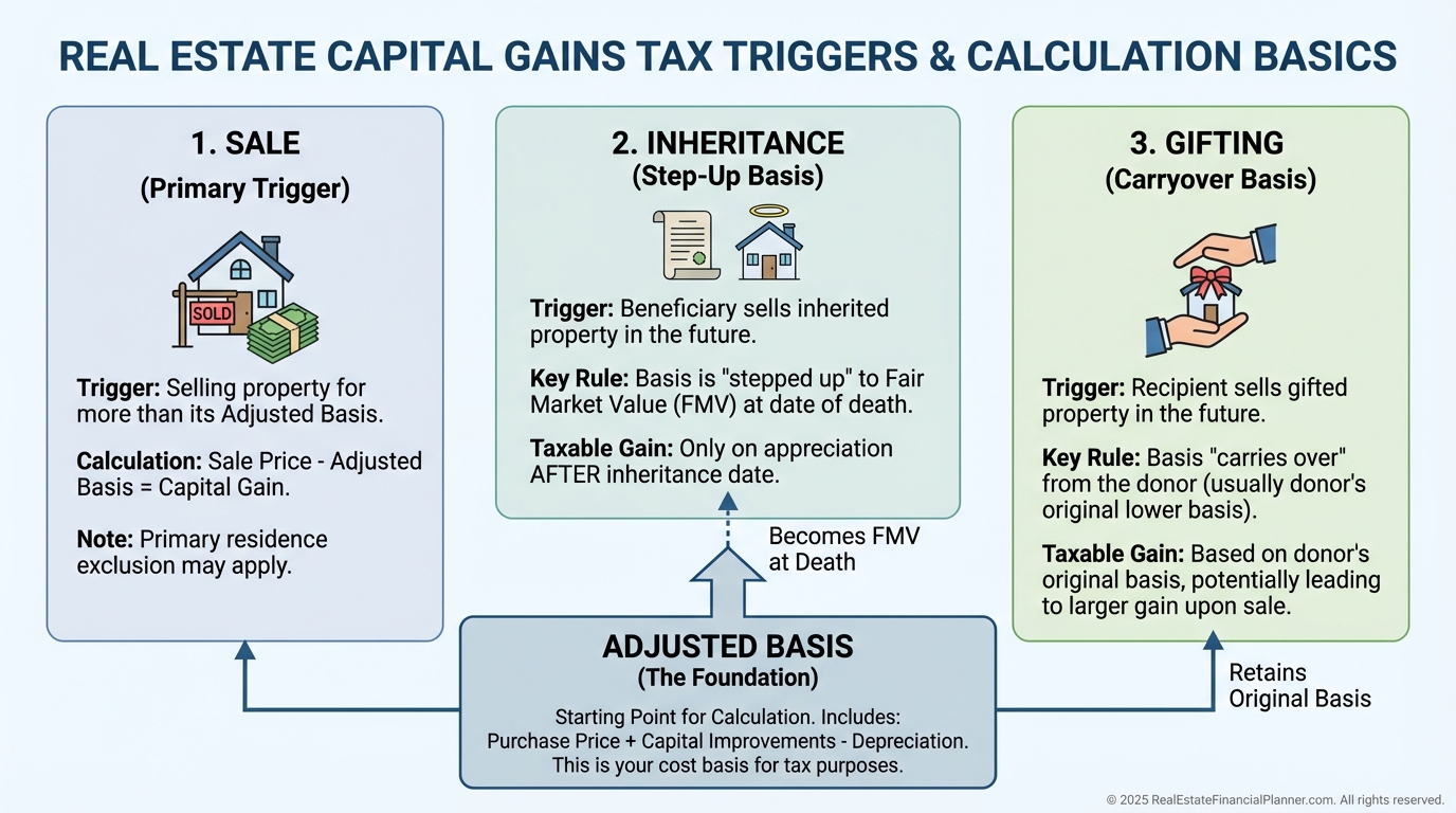 What Triggers Capital Gains Taxes