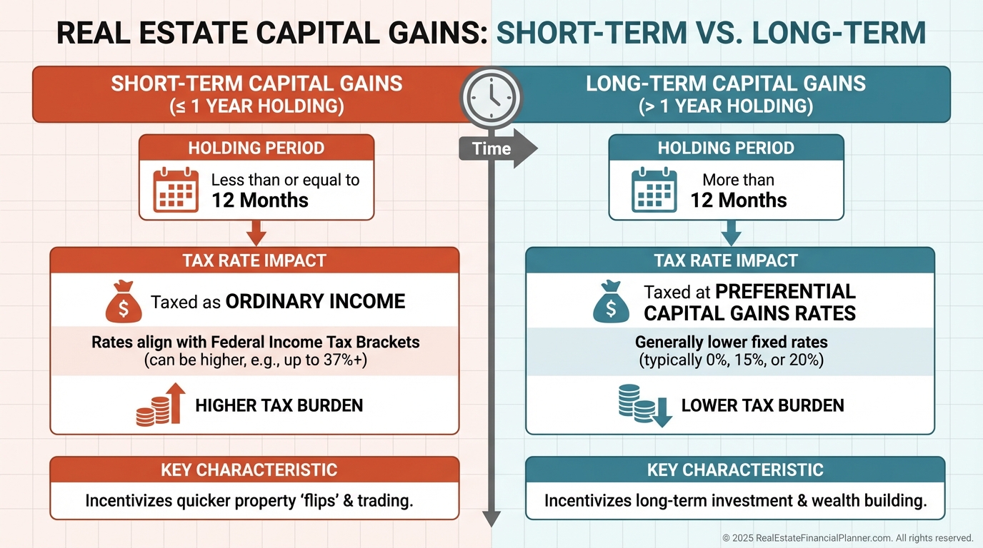 Short-Term vs Long-Term Capital Gains