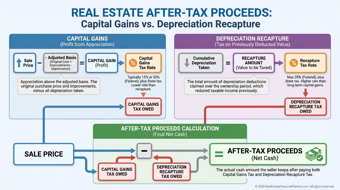 Capital Gains vs Depreciation Recapture