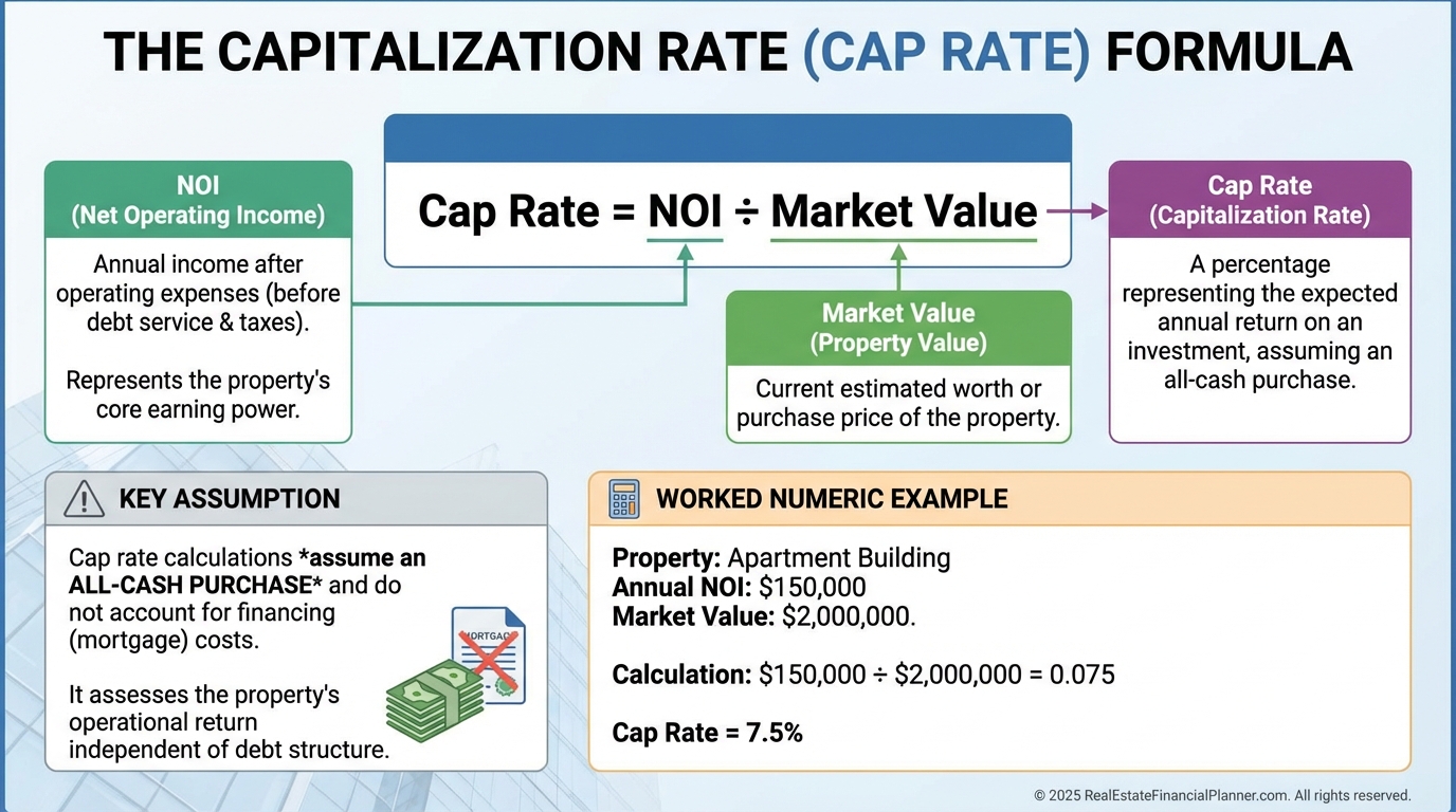 Cap Rate Formula Explained