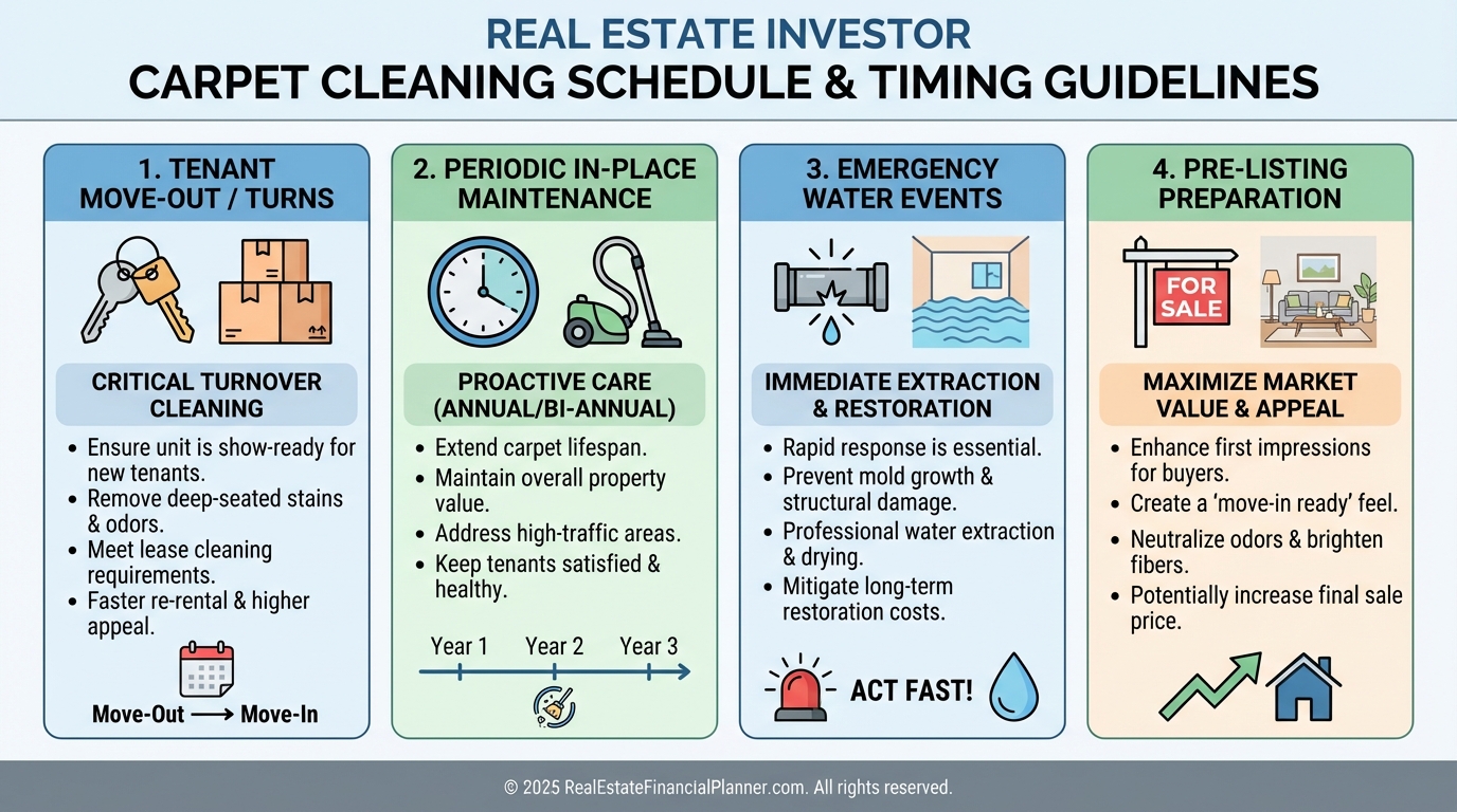 When to Schedule Carpet Cleaning