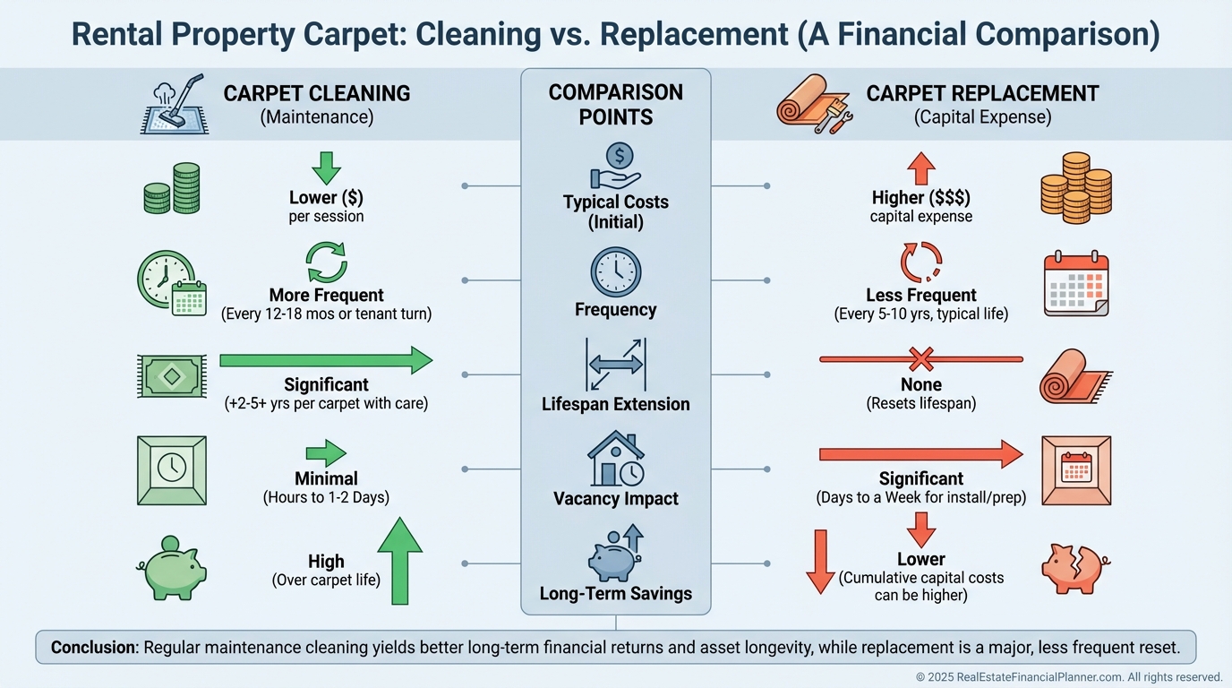 Carpet Cleaning vs Carpet Replacement