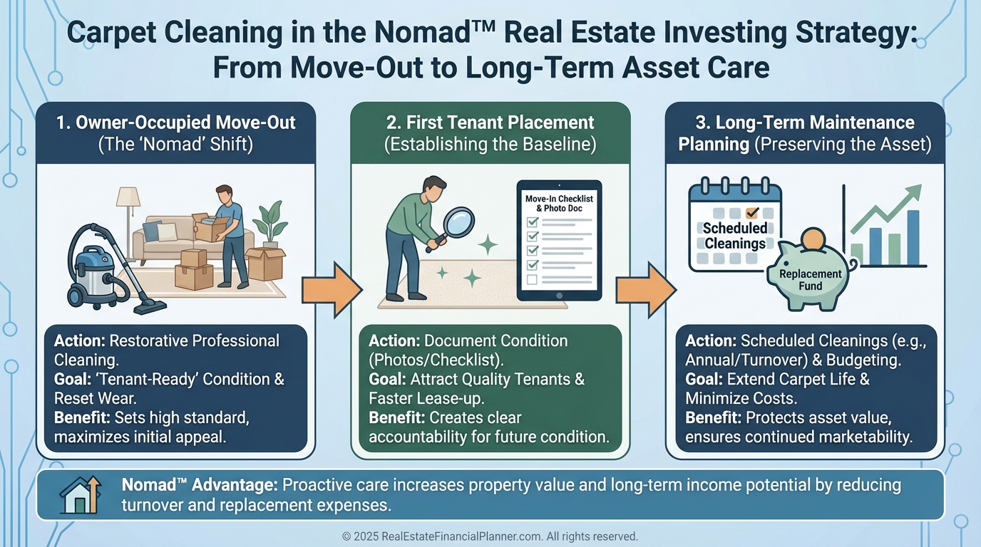 Carpet Cleaning in the Nomad™ Strategy