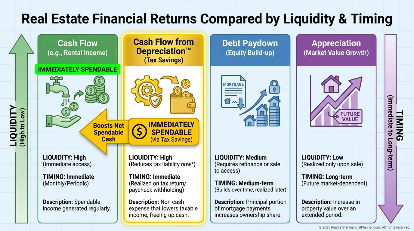 Comparing Returns by Liquidity