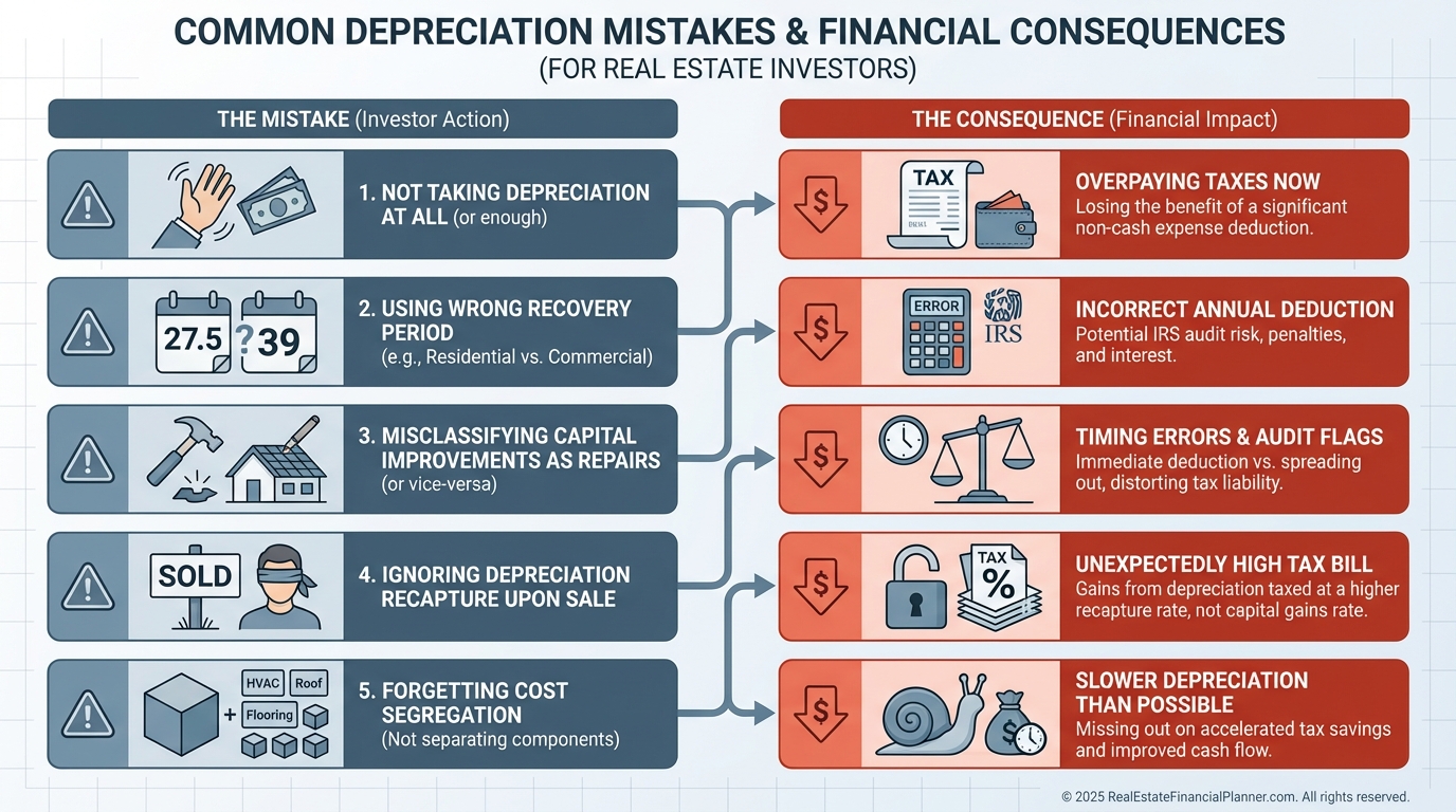 Common Depreciation Mistakes