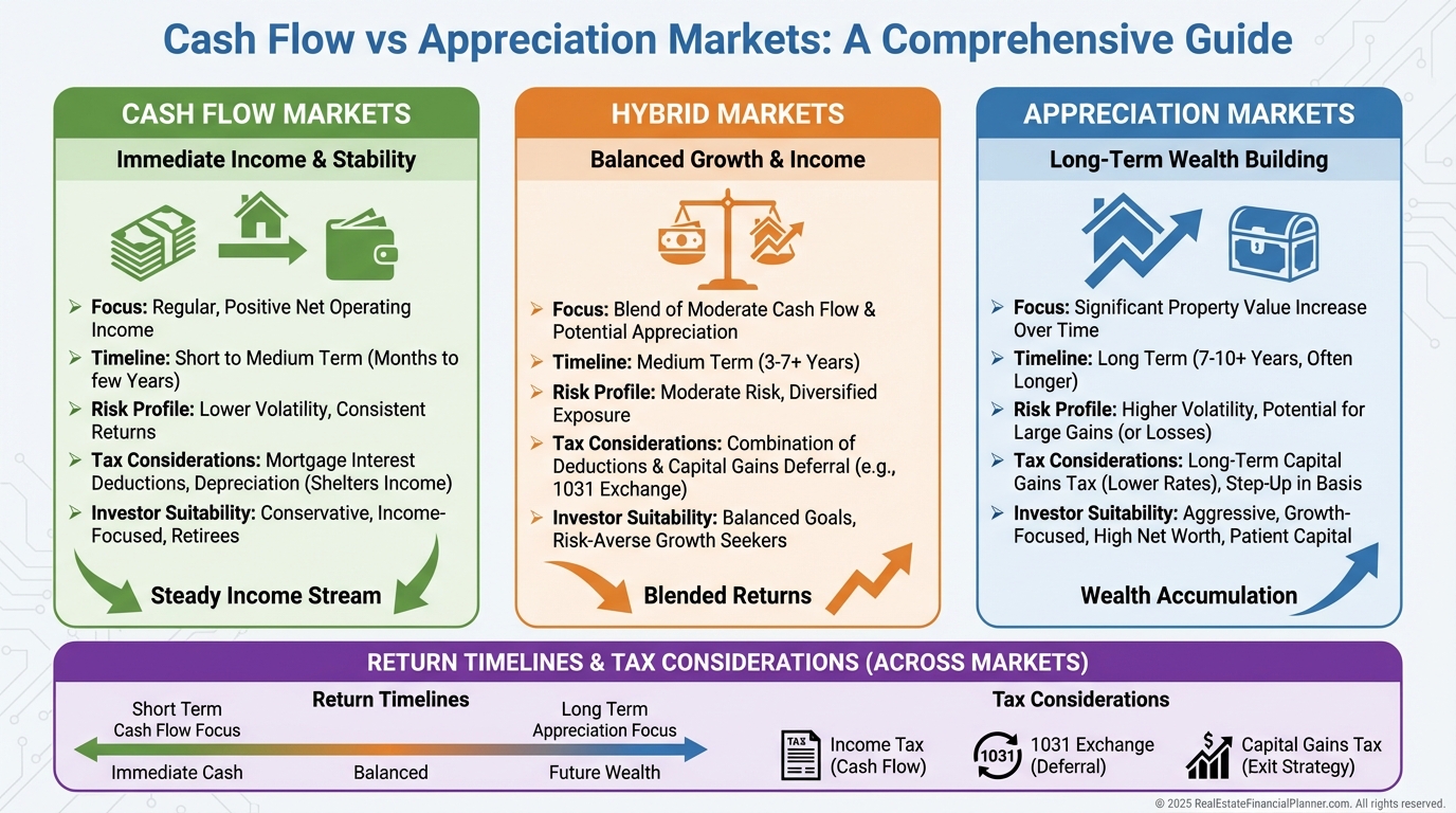 Cash Flow vs Appreciation Markets Overview