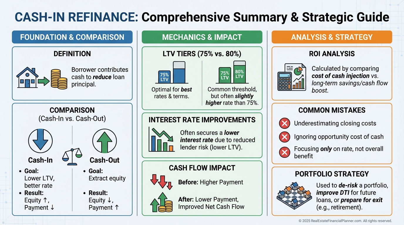 Cash-In Refinance Overview