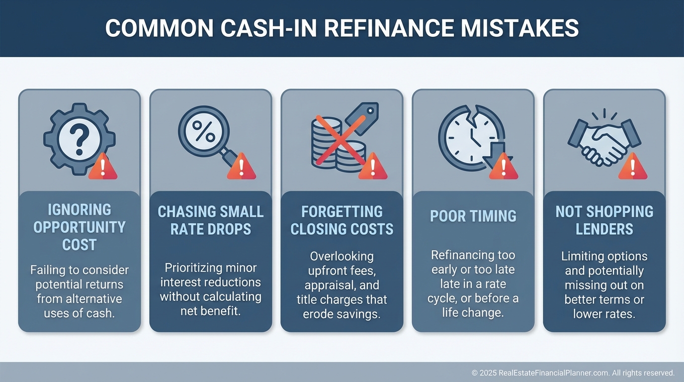 Cash-In Refinance Mistakes