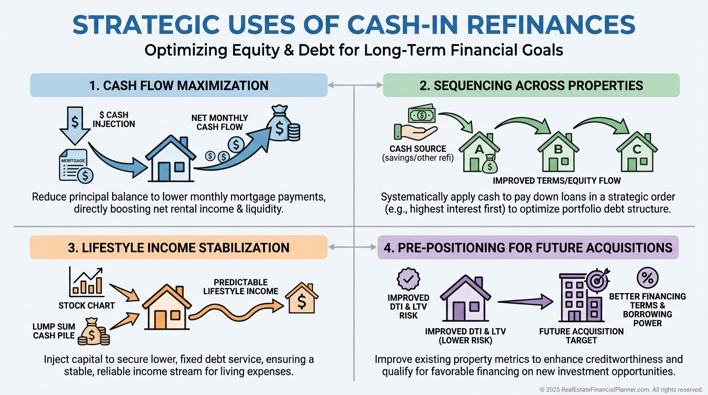 Strategic Uses of Cash-In Refinances