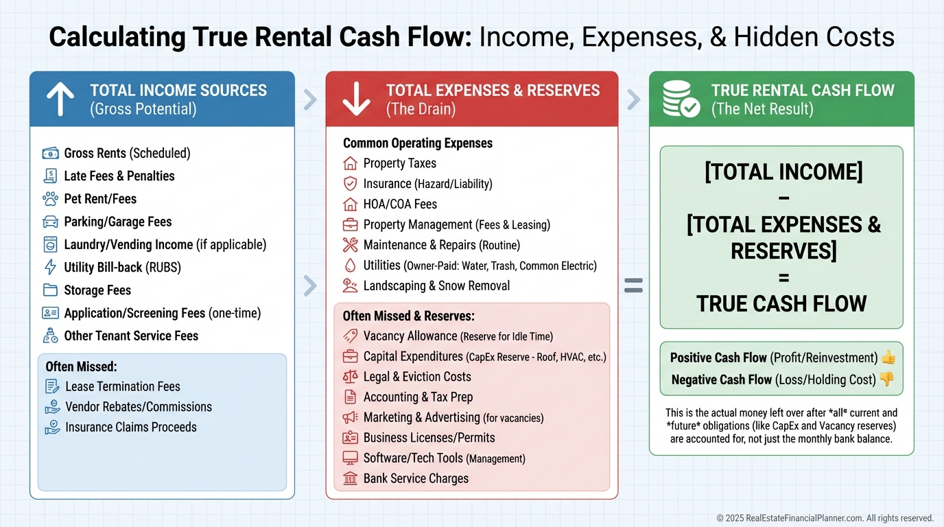 True Cash Flow Calculation