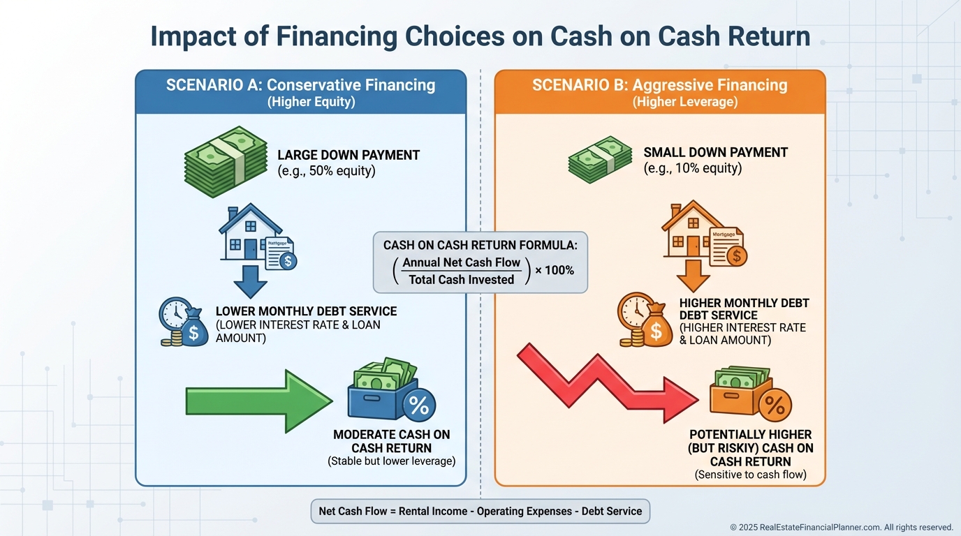 Financing Impact on Cash on Cash Returns