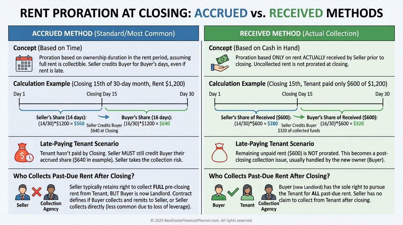 Rent Proration Methods