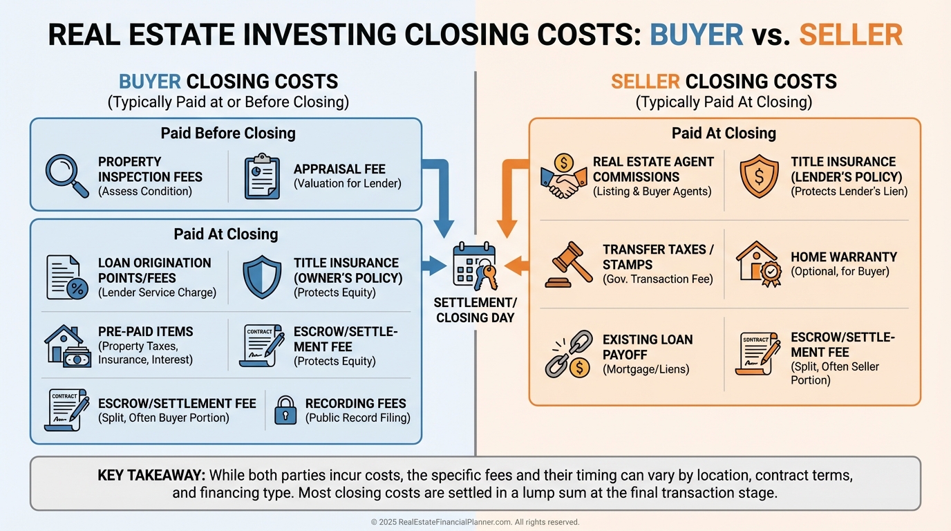 Buyer vs Seller Closing Costs