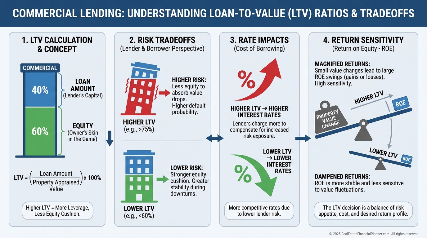 LTV Tradeoffs in Commercial Lending