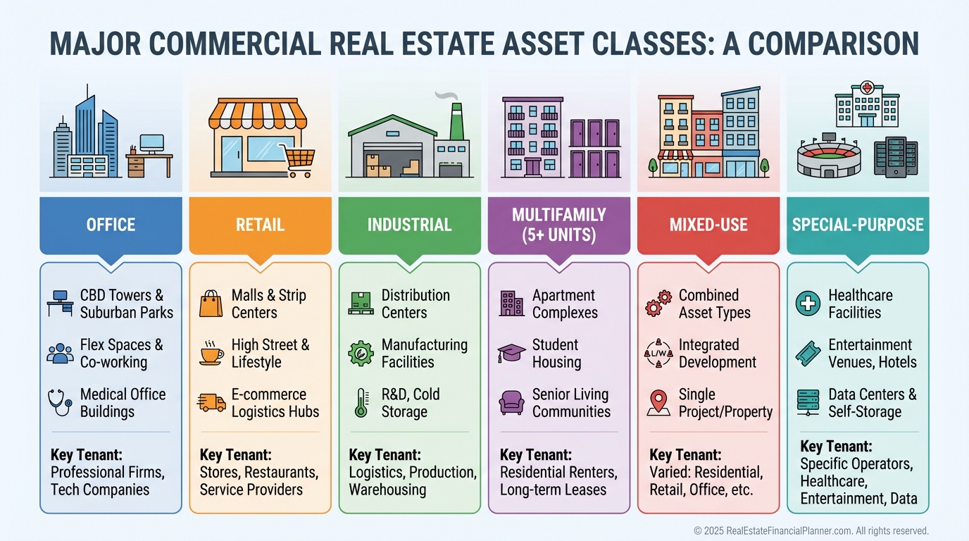 Commercial Real Estate Asset Classes