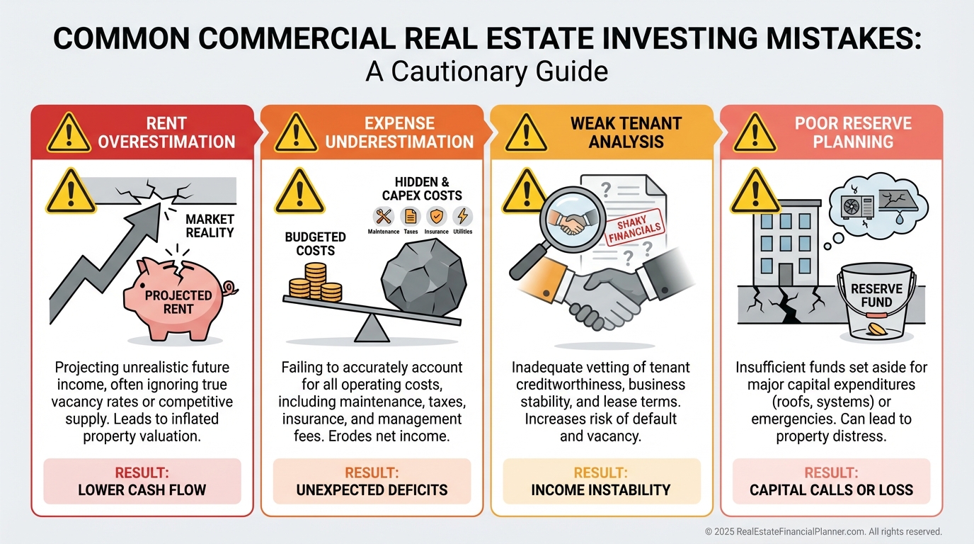 Common Commercial Investing Mistakes